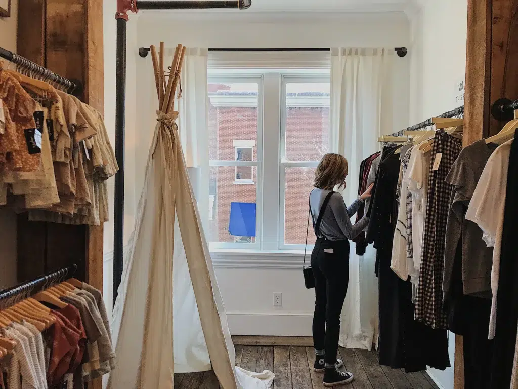 Clothing retail