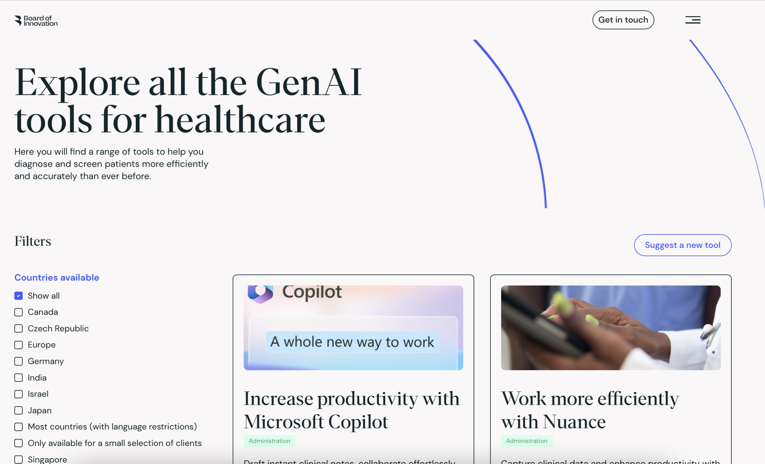 Generative AI healthcare