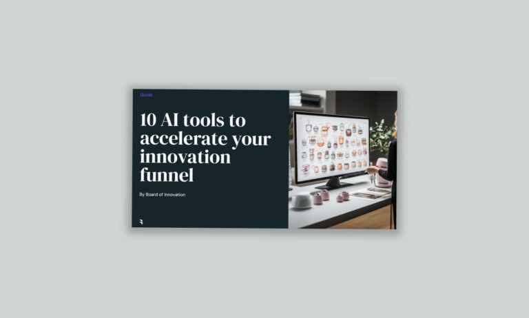 business model for startup companies 10 AI tools to accelerate innovation