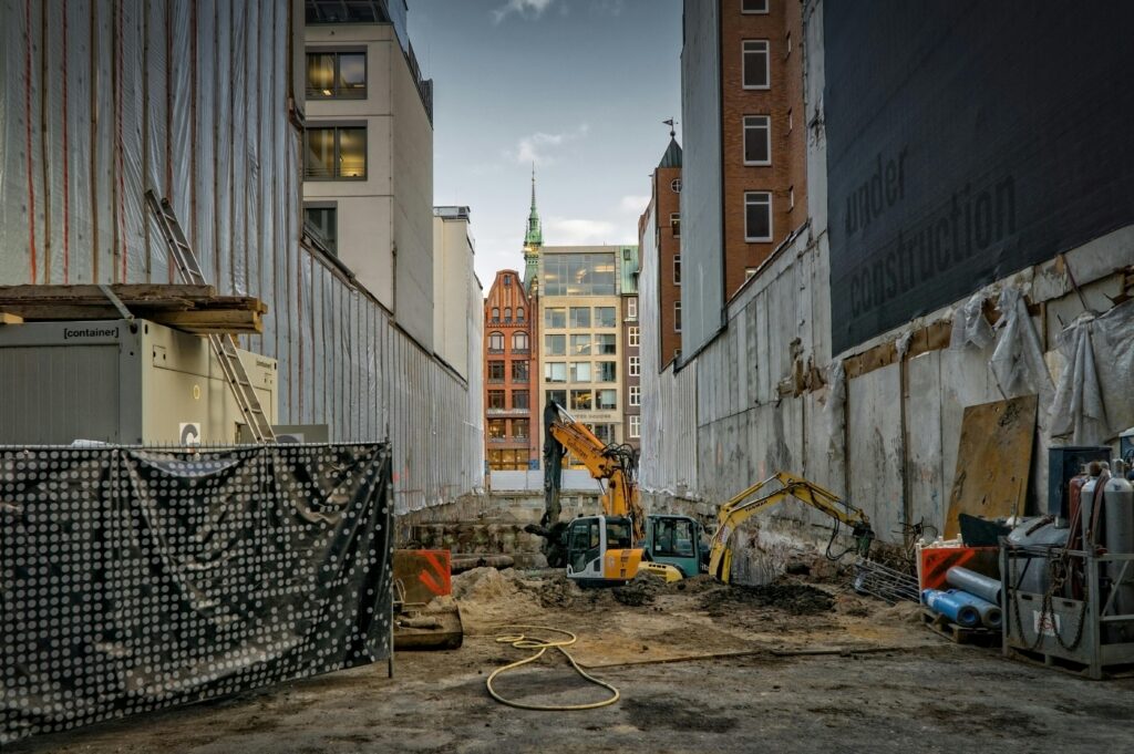Construction terrain