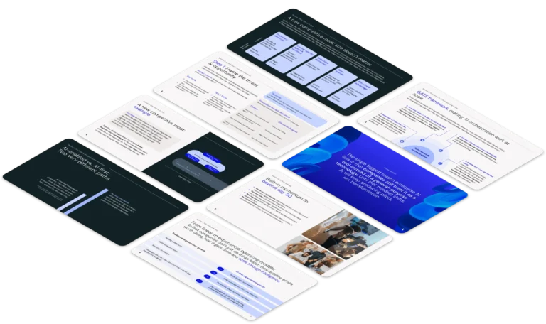 AI first guide mockup